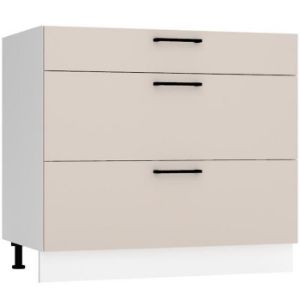 Obrazek Szafka kuchenna Max D90pc S/3 jasno beżowy 