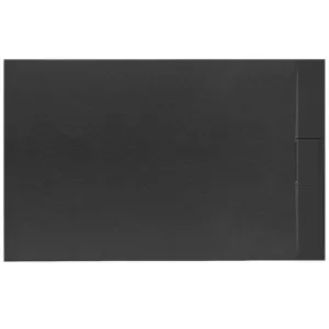 Obrazek Brodzik prostokątny Bazalt black 80x100