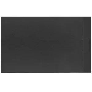 Obrazek Brodzik prostokątny Bazalt black 80x120