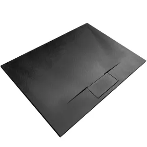 Obrazek Brodzik prostokątny Bazalt Long black 90x120